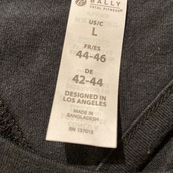 Black Keyhole Long-Sleeve Top Large NWT - Picture 5 of 7